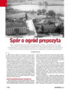 Spór o ogród prepozyta