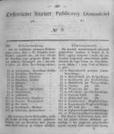 Oeffentlicher Anzeiger zum Amtsblatt No.8 der Königl. Preuss. Regierung zu Bromberg. 1848