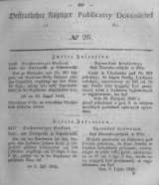 Oeffentlicher Anzeiger zum Amtsblatt No.26 der Königl. Preuss. Regierung zu Bromberg. 1848