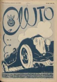 Auto: ilustrowane czasopismo sportowo-techniczne: organ Automobilklubu Polski oraz Klubów Afiliowanych: revue sportive et technique de l' automobile: organe officiel de l'Automobile-Club de Pologne et des clubs afiliés 1926.04.20 R.5 Nr4