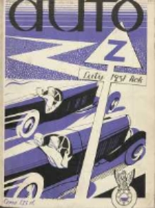 Auto: miesięcznik: organ Automobilklubu Polski oraz Klubów Afiljowanych: organe officiel de l'AutomobilKlub Polski des clubs afiliés 1931 luty Nr2