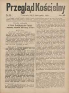 Przegląd Kościelny 1881.11.24 R.2 Nr21