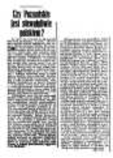 Czy poznańskie jest niewątpliwie polskiem?