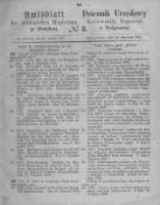 Amtsblatt der Königlichen Preussischen Regierung zu Bromberg. 1870.01.21 No.3