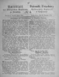 Amtsblatt der Königlichen Preussischen Regierung zu Bromberg. 1870.01.28 No.4