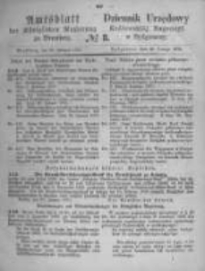 Amtsblatt der Königlichen Preussischen Regierung zu Bromberg. 1870.02.25 No.8