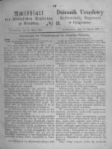 Amtsblatt der Königlichen Preussischen Regierung zu Bromberg. 1870.03.18 No.11