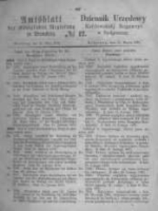 Amtsblatt der Königlichen Preussischen Regierung zu Bromberg. 1870.03.25 No.12