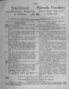 Amtsblatt der Königlichen Preussischen Regierung zu Bromberg. 1870.04.22 No.16