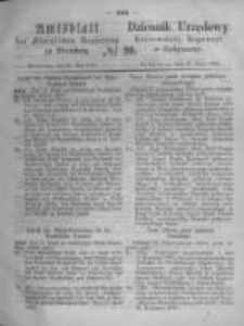 Amtsblatt der Königlichen Preussischen Regierung zu Bromberg. 1870.05.20 No.20
