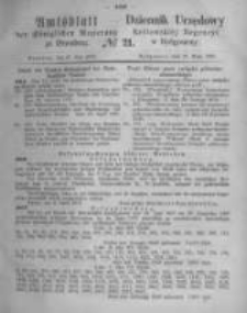 Amtsblatt der Königlichen Preussischen Regierung zu Bromberg. 1870.05.27 No.21