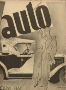 Auto: miesięcznik: organ Automobilklubu Polski oraz Klub&oacute;w Afiljowanych: organe officiel de l'AutomobilKlub Polska et des clubs affili&eacute;s 1933 październik R.12 Nr10
