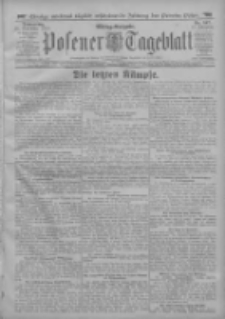 Posener Tageblatt 1912.11.21 Jg.51 Nr547
