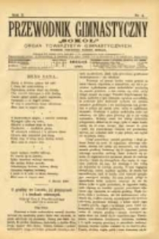 Przewodnik Gimnastyczny "Sokół": organ Towarzystw Gimnastycznych 1890.04 R.10 Nr4