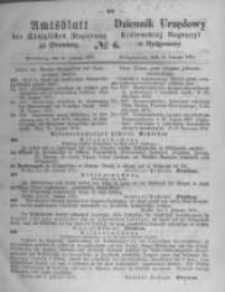 Amtsblatt der Königlichen Preussischen Regierung zu Bromberg. 1871.02.10 No.6