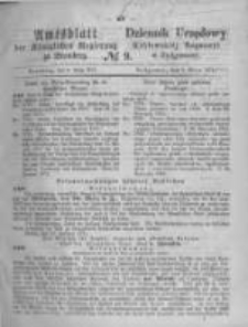 Amtsblatt der Königlichen Preussischen Regierung zu Bromberg. 1871.03.03 No.9
