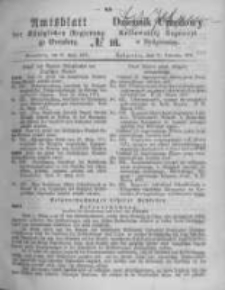 Amtsblatt der Königlichen Preussischen Regierung zu Bromberg. 1871.04.21 No.16
