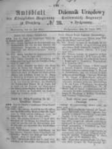 Amtsblatt der Königlichen Preussischen Regierung zu Bromberg. 1871.07.14 No.28
