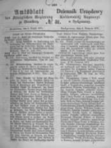 Amtsblatt der Königlichen Preussischen Regierung zu Bromberg. 1871.08.04 No.31