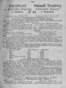 Amtsblatt der Königlichen Preussischen Regierung zu Bromberg. 1871.09.01 No.35