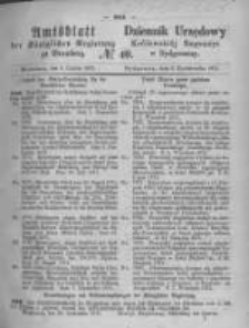 Amtsblatt der Königlichen Preussischen Regierung zu Bromberg. 1871.10.06 No.40