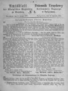 Amtsblatt der Königlichen Preussischen Regierung zu Bromberg. 1872.01.12 No.2