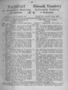 Amtsblatt der Königlichen Preussischen Regierung zu Bromberg. 1872.02.23 No.8