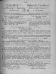 Amtsblatt der Königlichen Preussischen Regierung zu Bromberg. 1872.08.23 No.34
