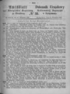 Amtsblatt der Königlichen Preussischen Regierung zu Bromberg. 1872.09.20 No.38