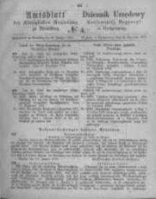 Amtsblatt der Königlichen Preussischen Regierung zu Bromberg. 1873.01.24 No.4