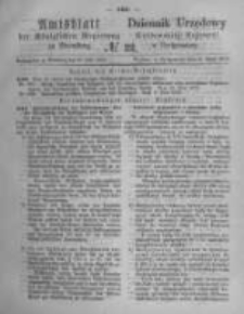 Amtsblatt der Königlichen Preussischen Regierung zu Bromberg. 1873.05.30 No.22