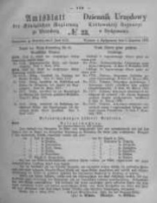 Amtsblatt der Königlichen Preussischen Regierung zu Bromberg. 1873.06.06 No.23