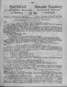 Amtsblatt der Königlichen Preussischen Regierung zu Bromberg. 1873.07.25 No.30