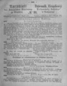Amtsblatt der Königlichen Preussischen Regierung zu Bromberg. 1873.08.08 No.32