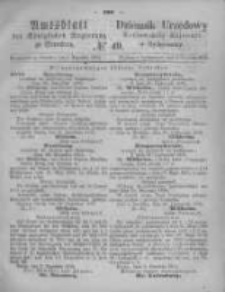 Amtsblatt der Königlichen Preussischen Regierung zu Bromberg. 1873.12.05 No.49