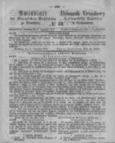Amtsblatt der K&ouml;niglichen Preussischen Regierung zu Bromberg. 1873.12.27 No.52