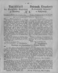 Amtsblatt der Königlichen Preussischen Regierung zu Bromberg. 1874.01.16 No.3