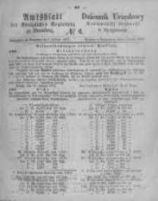 Amtsblatt der Königlichen Preussischen Regierung zu Bromberg. 1874.02.06 No.6