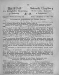Amtsblatt der Königlichen Preussischen Regierung zu Bromberg. 1874.03.06 No.10