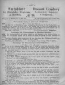 Amtsblatt der K&ouml;niglichen Preussischen Regierung zu Bromberg. 1874.05.15 No.20