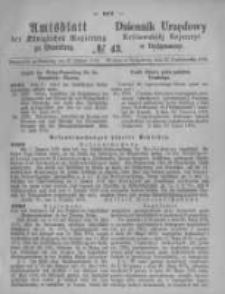 Amtsblatt der Königlichen Preussischen Regierung zu Bromberg. 1874