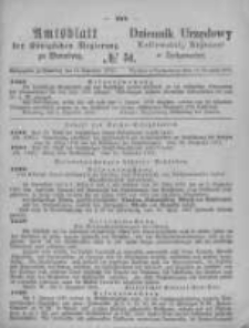 Amtsblatt der Königlichen Preussischen Regierung zu Bromberg. 1874.12.18 No.51