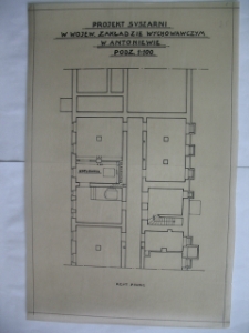 Projekt suszarni w Wojewódzkim Zakładzie Wychowawczym w Antoniewie