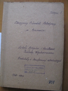 Zespół: Okręgowy Ośrodek Metodyczny w Poznaniu, sygn. 153. Szkoły specjalne i Państwowe Zakłady Wychowawcze. Protokoły z konferencji szkoleniowych. 1965-1970