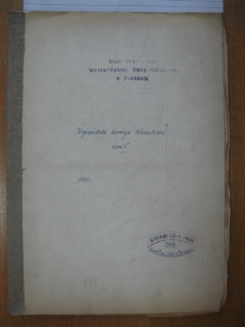 Zespół: Biuro Prezydium WRN w Poznaniu, sygn. 319. Wojewódzka Komisja Oświatowa. Tom V. 1949