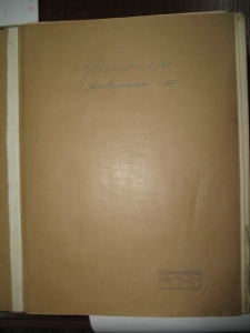 Zesp&oacute;ł: Akta Gminy Skoki, sygn. 257. Księga meldunkowa Glinno 1 - 25. Antoniewo 77. 1931-1939