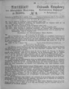 Amtsblatt der Königlichen Preussischen Regierung zu Bromberg. 1875.01.15 No.3