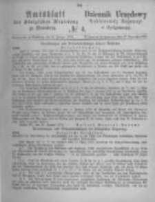 Amtsblatt der Königlichen Preussischen Regierung zu Bromberg. 1875.01.22 No.4