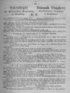 Amtsblatt der Königlichen Preussischen Regierung zu Bromberg. 1875.02.26 No.9