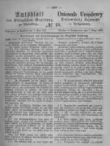 Amtsblatt der Königlichen Preussischen Regierung zu Bromberg. 1875.05.07 No.19